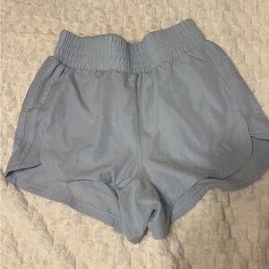 Adidas Women's Sky Blue Athletic Shorts